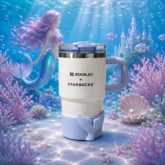 Vaso de Acero Inoxidable Stanley + Starbucks Starbucks China 2026 Undersea Wonder Series  591ml 20.8oz
