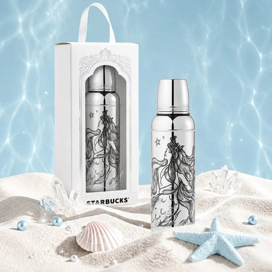 Caja de Regalo Termo de Acero Inoxidable colaboracion Thermos Starbucks China 2026 Undersea Wonder Series