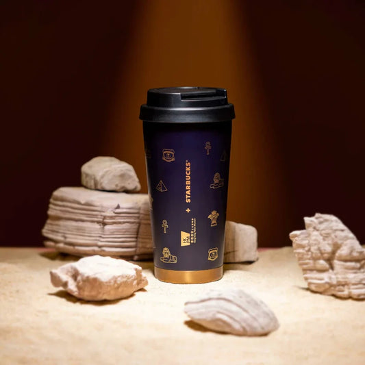 Vaso de Acero Inoxidable Starbucks Hong Kong 2026 Palace Museum Series Stainless Steel Cup 473ml 16.65oz