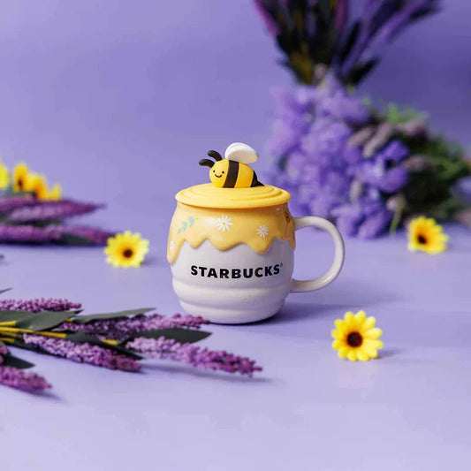 Taza de Ceramica Starbucks Hong Kong Honey Bee series 355ml 12.49oz