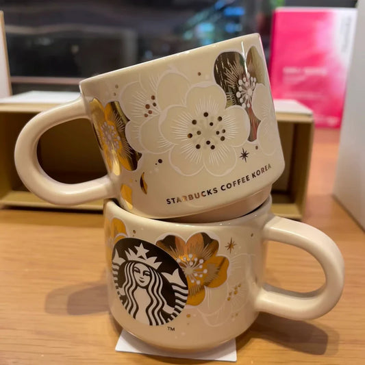 Starbucks Korea Spring 2026 Pear Blossom Series mug 89ml x2 pcs