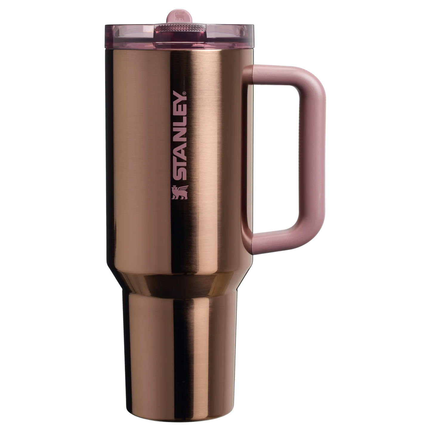 Polished Rose Gold The Quencher ProTour Popote Flip Tumbler | 40 OZ Mesa Rose Collection