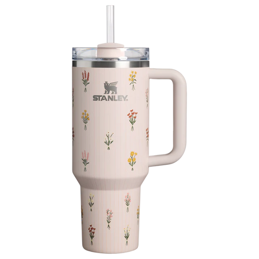 Dia de las Madres Rose Quartz Bouquets The Quencher H2.0 Flowstate™ Tumbler