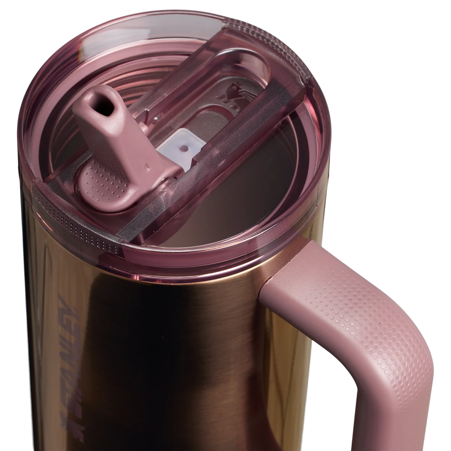 Polished Rose Gold The Quencher ProTour Popote Flip Tumbler | 30 OZ Mesa Rose Collection