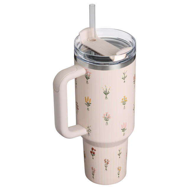 Dia de las Madres Rose Quartz Bouquets The Quencher H2.0 Flowstate™ Tumbler