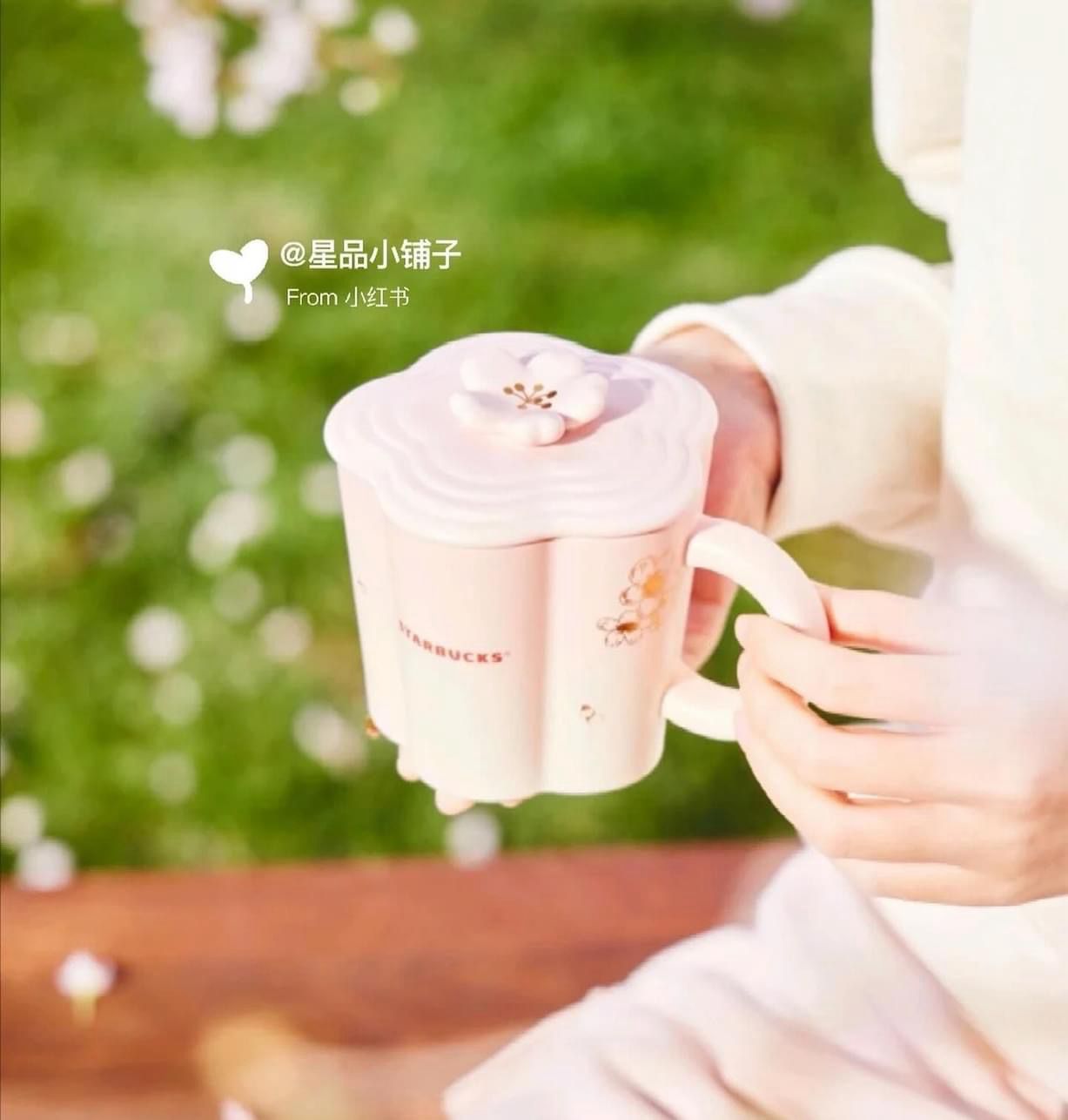 Taza Sakura Starbucks China 2024 spring walk series