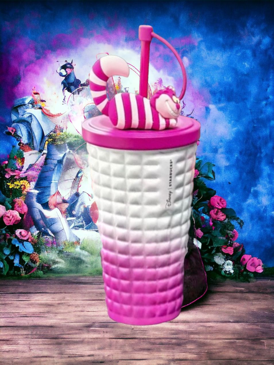 Vaso Acero inoxidable Gato Cheshire