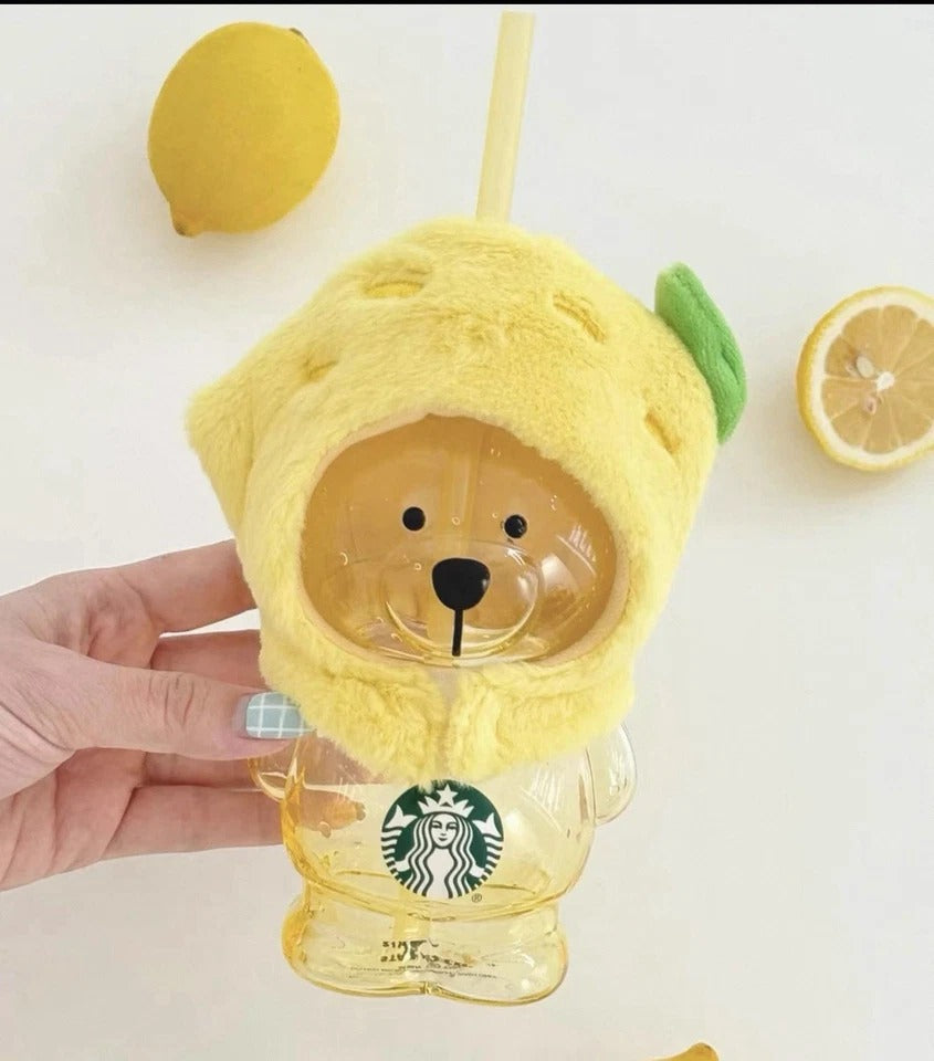Bearista Limón de Vidrio Starbucks China 2025 Fruit Romance exclusivo en linea 460ml
