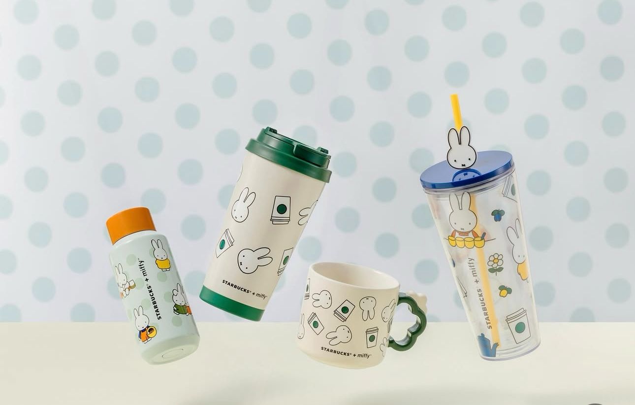 Elma Acero Inoxidable Starbucks Taiwan 2025 Miffy series 473ml