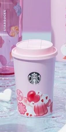 Heart Duck Pink SS Cup Taiwan Valentine’s Day 2026