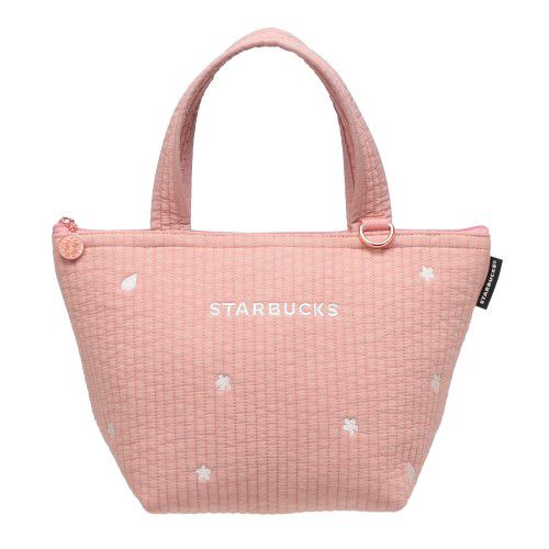 🌸 Bolsa Tote Starbucks Sakura Rosa Pastel | Edición Japón Coleccionable