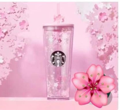 Vaso frío Blooming Flower de 710 ml Starbucks Corea Sakura 2026 Clear – Edición Limitada Cherry Blossom