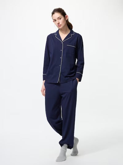 Pijama de algodón AIRism UNIQLO
