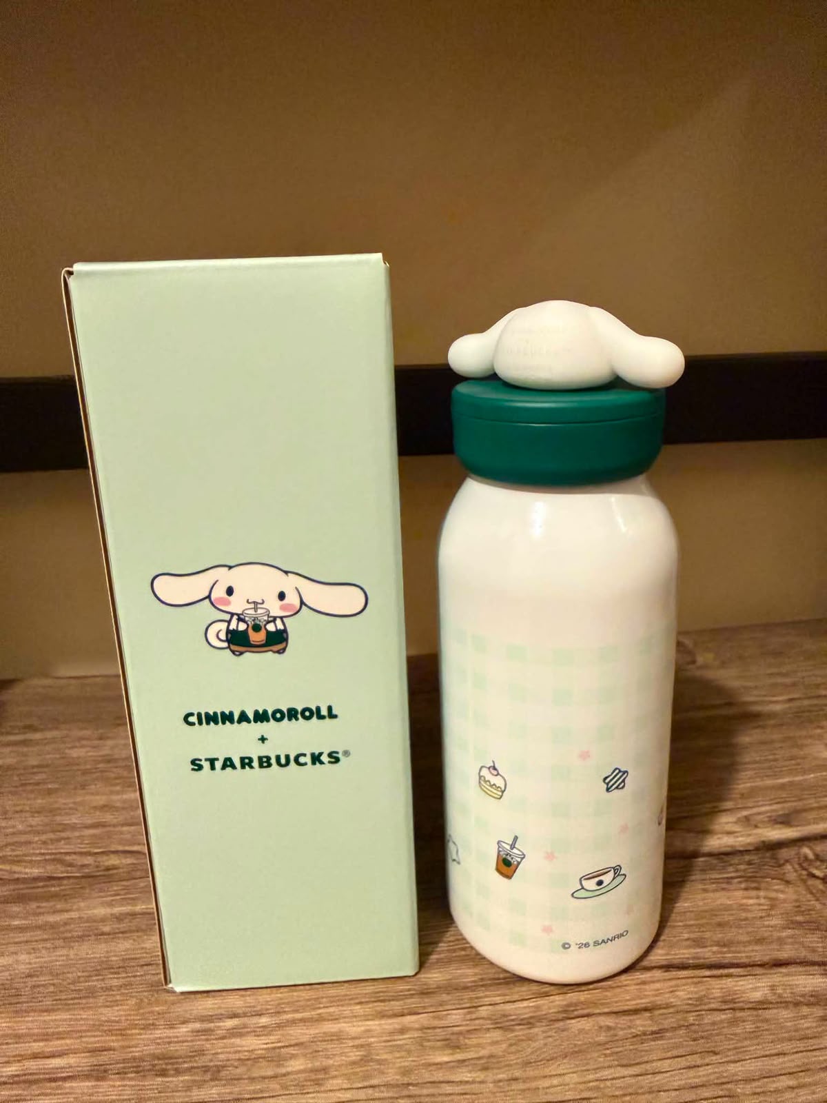 Termo Acero Inoxidable Con Cabeza De Cinnamonroll Starbucks Filipinas 2026