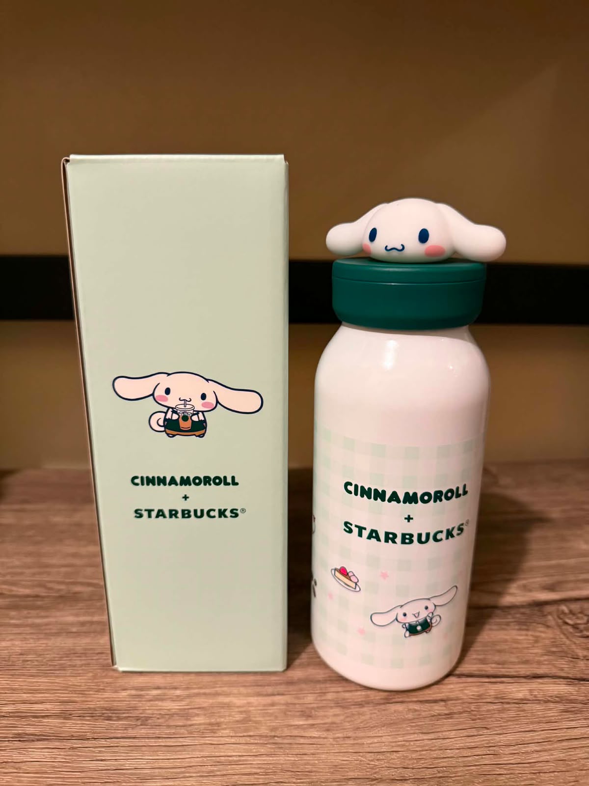 Termo Acero Inoxidable Con Cabeza De Cinnamonroll Starbucks Filipinas 2026
