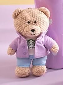 Llavero Bearista Starbucks Philippines 2026 Summer Season 1 Series Bear KeyChain