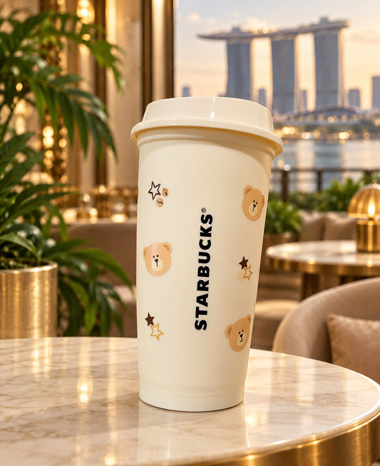 Vaso Reusable Bebidas calientes Starbucks Bearista Buddy Singapur 2026