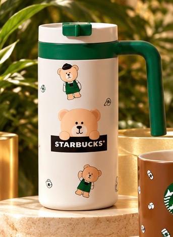 Termo de acero inoxidable Starbucks Bearista Buddy Singapur 2026