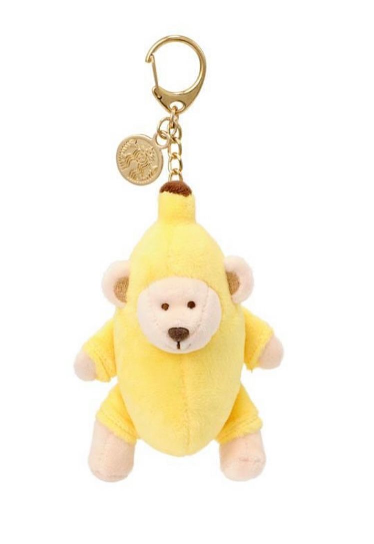 Banana Bearista Keychain Grocery Market Korea 2025