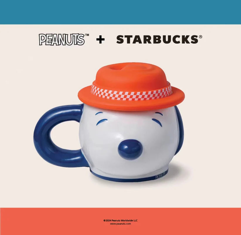 Taza de Ceramica Snoopy Starbucks X Peanuts 2024