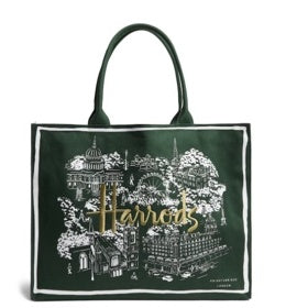 Harrods City Stories Shoulder Tote Bag