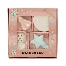 Juego de 4 cubiertos y soportes para palillos Starbucks Coffee Holiday 2020, Japón Lives Tiktok