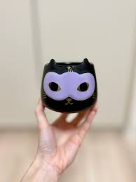 Taza de Ceramica Gatito Halloween Japon 2022 Lives Tiktok