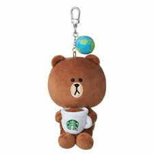 LINE Friends Brown Bearista Llavero Starbucks 2023  Lives Tiktok