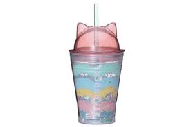 Vaso Acrilico con orejas de gato Starbucks Japan summer 2019  Lives Tiktok