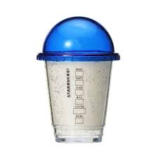 Starbucks Mini Cup Japon 2023 azul cin glitter  Lives Tiktok