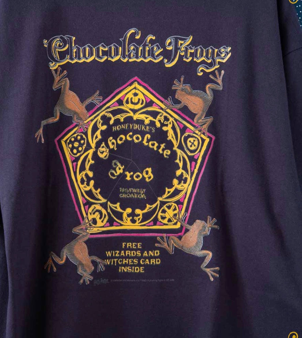 Playera Harry Potter Chocolate Frogs vista trasera