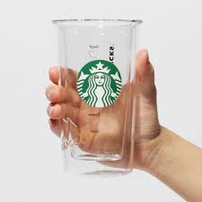 Vaso Doble Pared vidrio Resistente al Calor Transparente Starbucks Japon Lives Tiktok