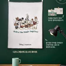 Poster de Tela Disney Starbucks Corea Lives Tiktok