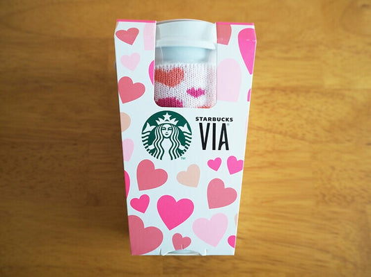 Vaso Reusable con Manga Tejida Starbucks Japan Valentines day 2021 cup Lives Tiktok