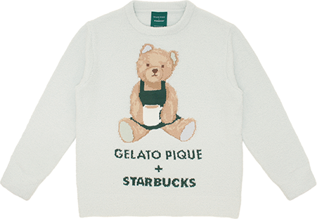 Jersey de jacquard Powder Bear de gel ato piqué Starbucks Gelato Pique 2025