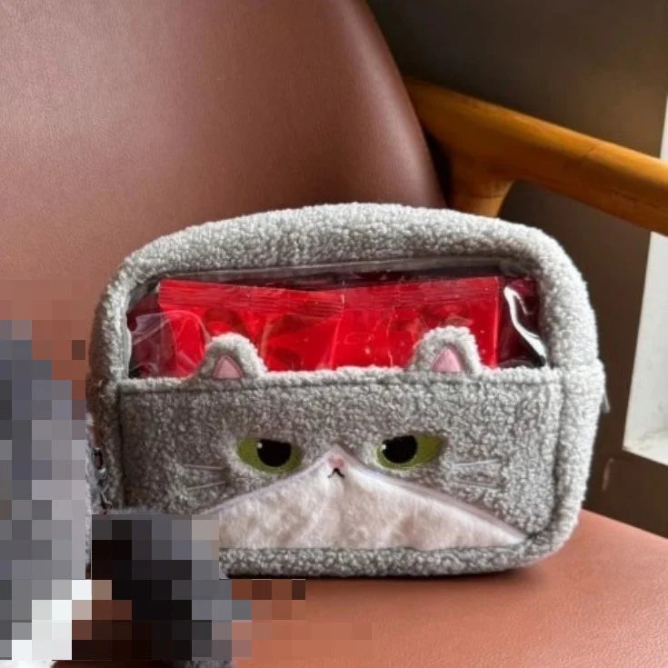 Bolsa de Gato Gris Starbucks Taiwan 2025 Christmas Party Series