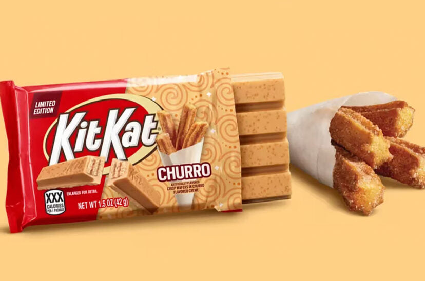 Chocolate sabor churro, la edición limitada de Kit Kat