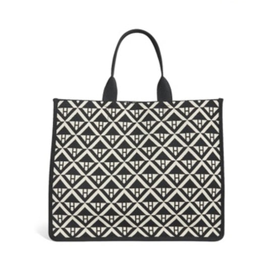 Harrods Large Geometric Tote Bag