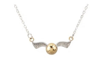 Golden Snitch Pendant Necklace Harry Potter