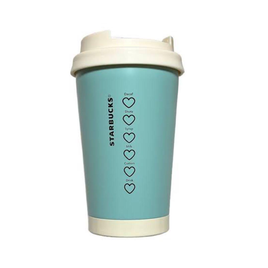 Elma Turquesa "Tiffany" Vaso de acero inoxidable de edición limitada de Starbucks para San Valentín 2023 Japon