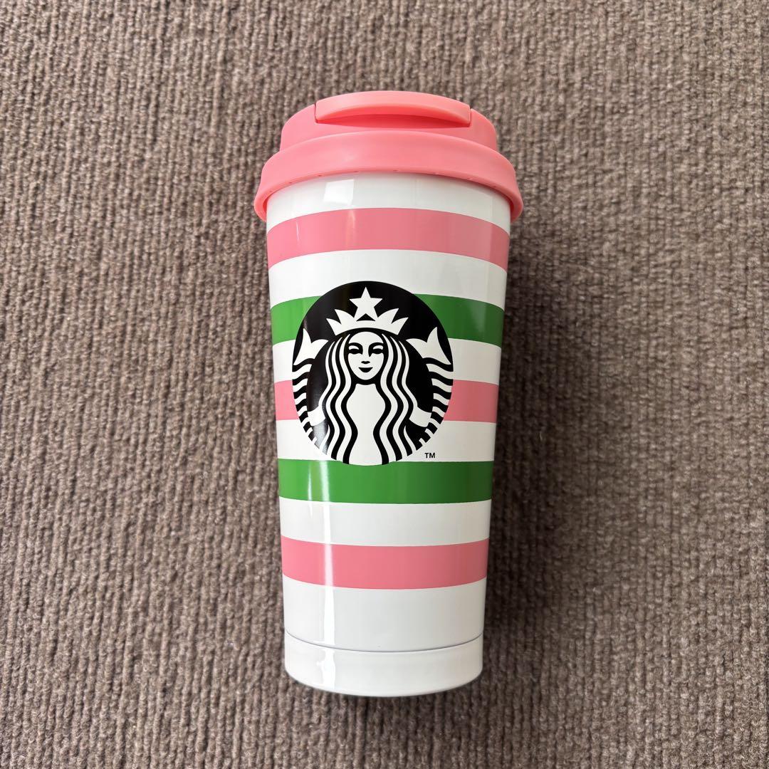 Starbucks Kate Spade rayas rosa 473ml