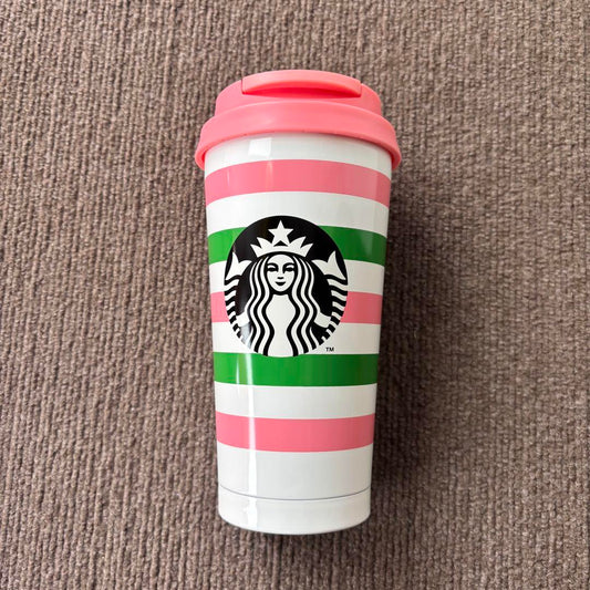 Starbucks Kate Spade rayas rosa 473ml