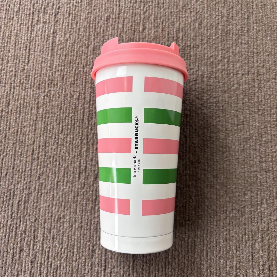 Starbucks Kate Spade rayas rosa 473ml