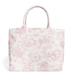 Harrods Medium Toile Print Tote Bag | Pink