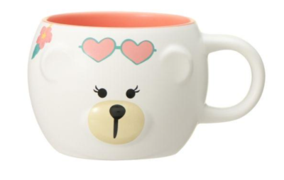 Starbucks Mug Bearista Pink 296ml