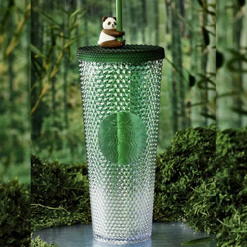 Vaso Studded 240z  Starbucks China Traveling Panda series