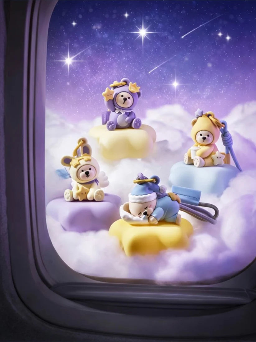 Starbucks China 2026 Purple Night Star River series Bearista Pat Light Blind Box -random