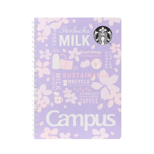 Cuaderno Morado  Starbucks SAKURA 2023 Japon