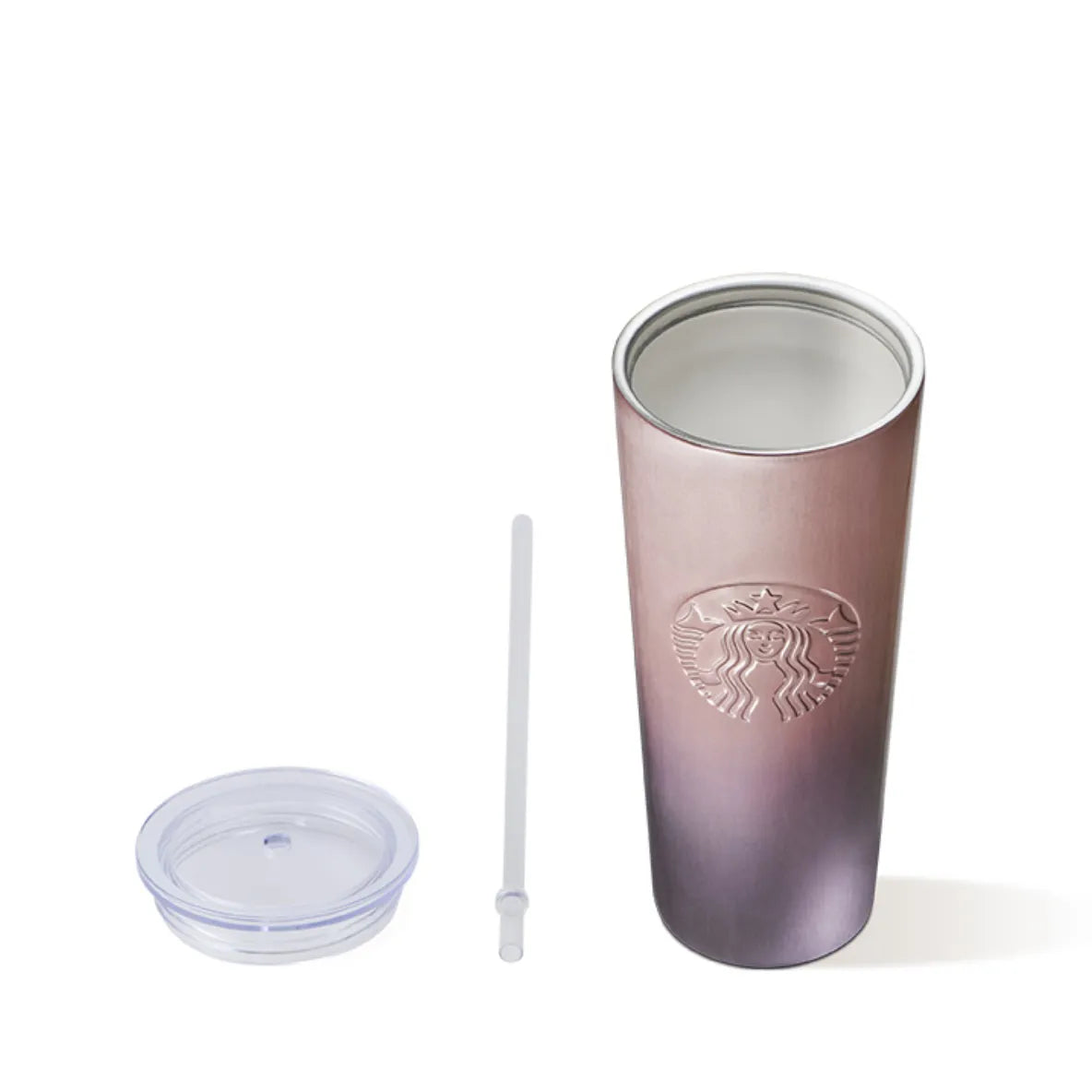 Vaso Starbucks 2026 China Purple Cat's Eye de 27 oz de acero inoxidable