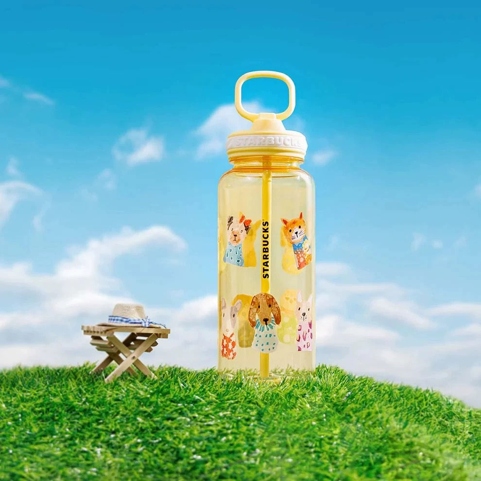 Cats and Dogs Yellow Tumbler Cool Pets Asia 2025